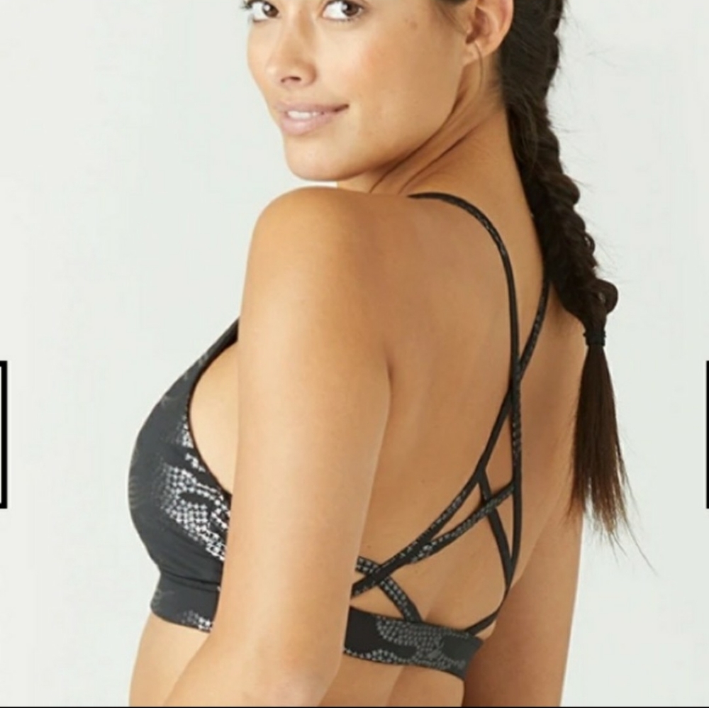 Cyclebar Glyder Apparel complex sports bra black star camo - Picture 5 of 5